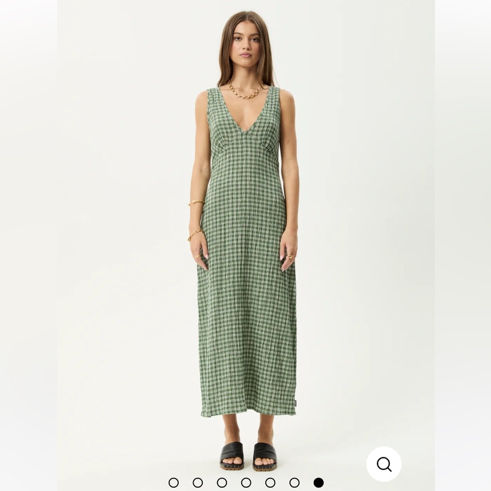 white christmas dresses AFENDS Womens Tully - Seersucker Maxi Dress
